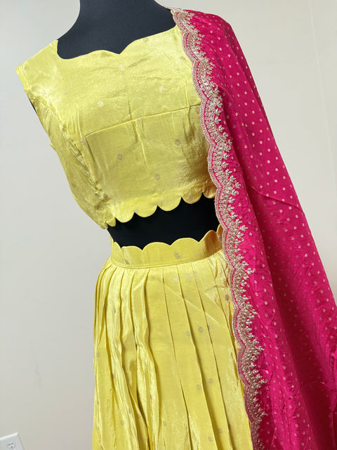 Women Large - Banaras Paithani Lehanga Set