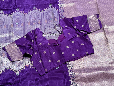 Premium Banaras Mushru Silk Saree