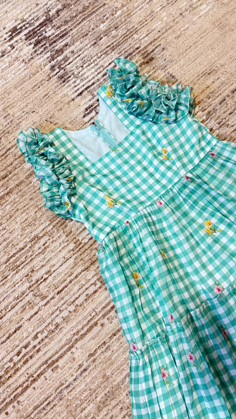 Mul Chanderi Frock / Dress