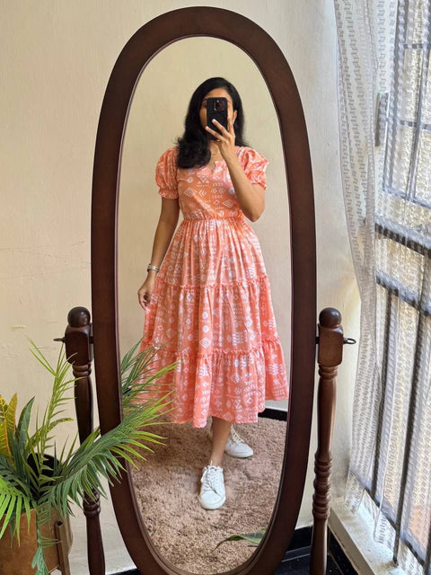 Soft Cotton Frock Dress