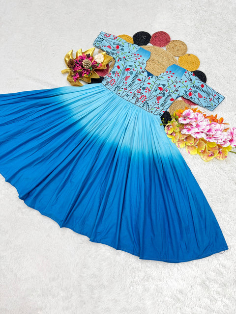 Mul Mul Cotton Frock Dress