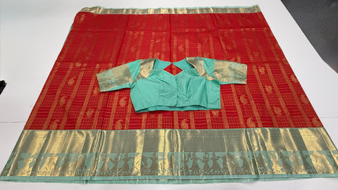 Premium Semi Gadwal silk saree