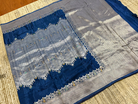 Premium Banaras Mushru Silk Saree