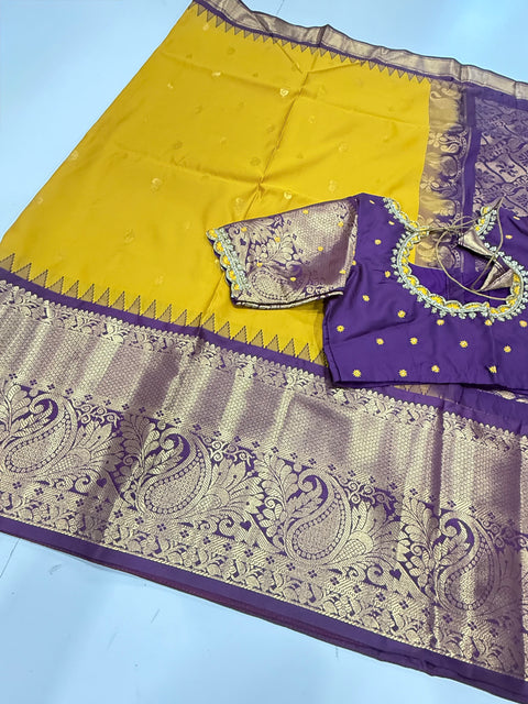 Semi Gadwal Pattu saree
