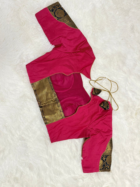Teen/Adult Medium - Semi Gadwal Pattu Lehanga Set