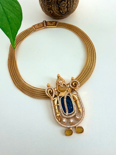 Pure 925 Silver Mesh Necklace