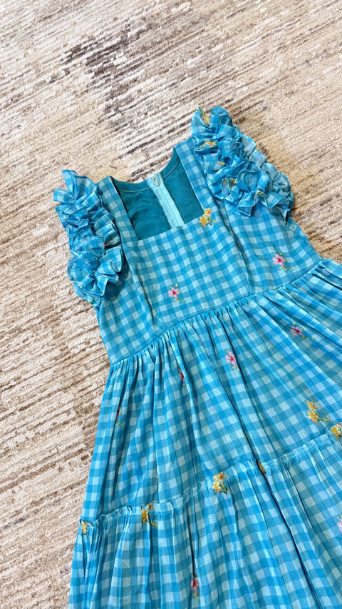 Mul Chanderi Frock / Dress