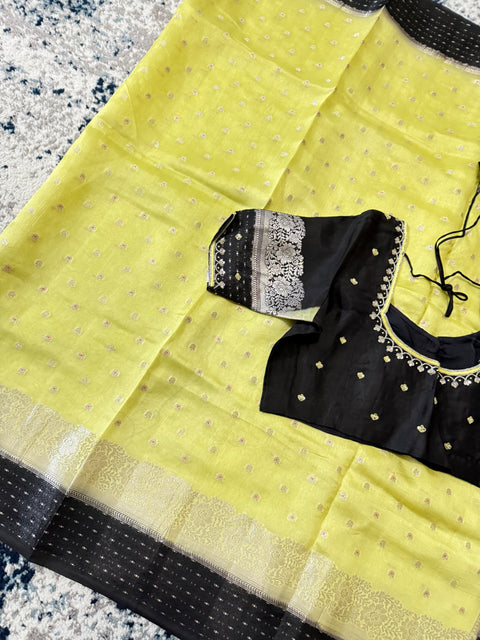 Pure Chiniya Pattu / silk saree