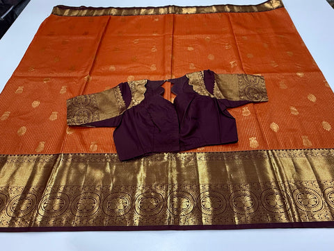 Premium Semi Gadwal silk saree