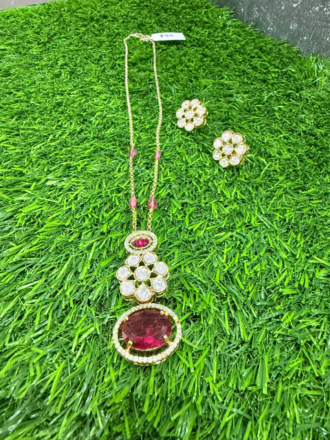 CZ Necklace Set
