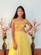 9-10 yrs - Trendy Tissue Long Gown