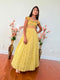 9-10 yrs - Trendy Tissue Long Gown