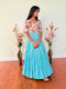 Teens 10-15 yrs - Trendy Tissue Long Gown