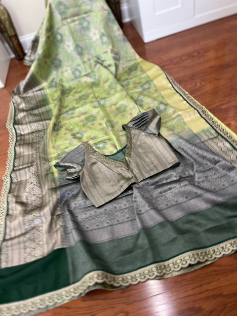 2 for $100 - Banaras Warm Silk Saree