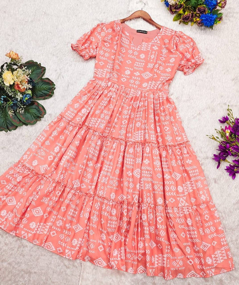 Soft Cotton Frock Dress