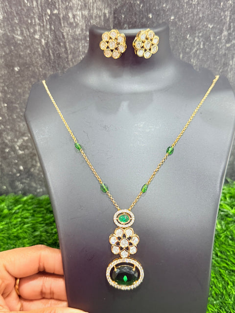 CZ Necklace Set