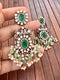 Pure 925 Silver Victorian Moissanite Earrings