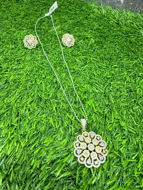 CZ Necklace Set