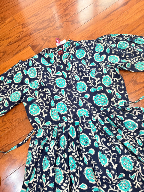 Cotton Batik Frock Dress