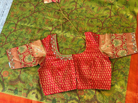 Banaras Kalamkari Saree