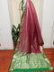 2 for $100 - Semi Kanchi Tissue silk Saree