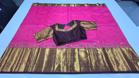 Premium Semi Gadwal silk saree