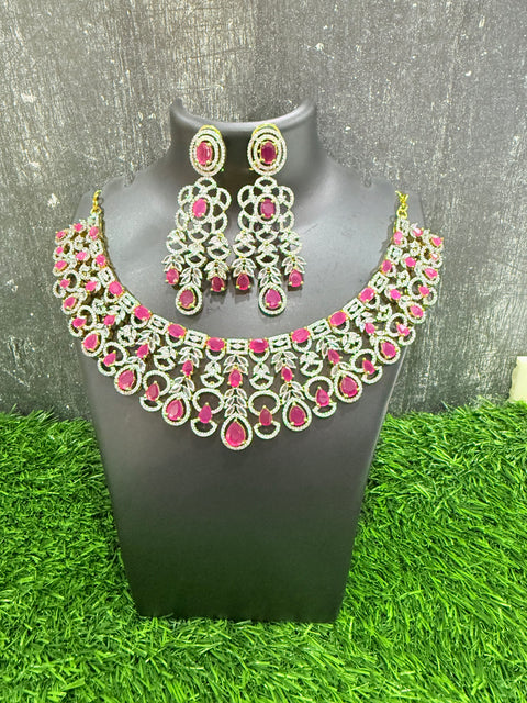 CZ Necklace Set