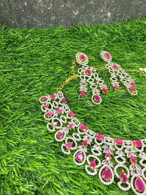 CZ Necklace Set