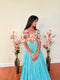 Teens 10-15 yrs - Trendy Tissue Long Gown