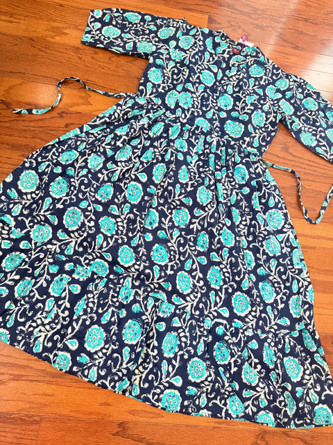 Cotton Batik Frock Dress