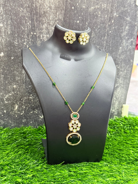 CZ Necklace Set