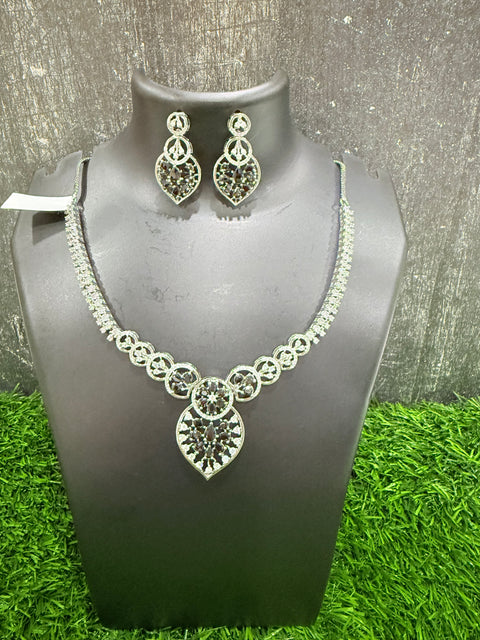 CZ Necklace Set