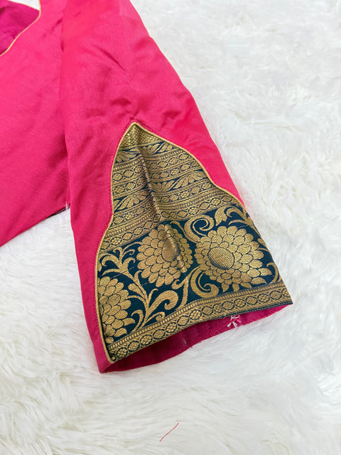 Teen/Adult Medium - Semi Gadwal Pattu Lehanga Set