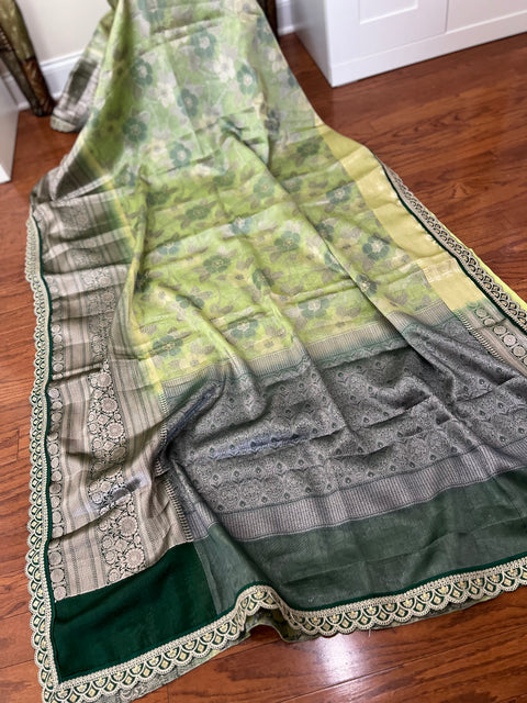 2 for $100 - Banaras Warm Silk Saree