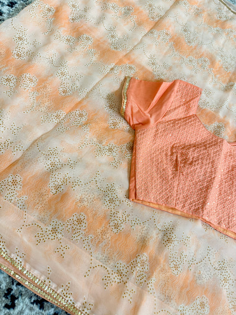 2 for $100 - Georgette saree