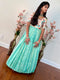 Teens 10-15 yrs - Trendy Tissue Long Gown