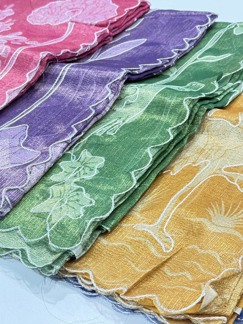 2 for $100 - Crush Tissue Saree