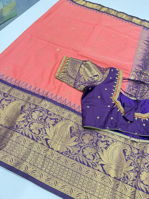 Semi Gadwal Pattu saree