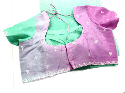 Shimmer Chiffon saree