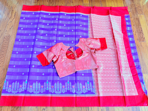 Semi Katan silk saree