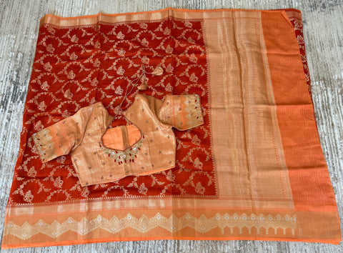 Green Mango saree