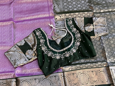 Kanchipattu Broacde Soft Silk Saree