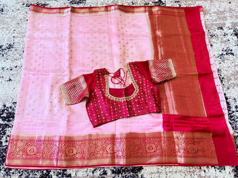 Pure Chiniya Pattu / silk saree
