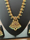 One Gram Gold Nakshi Long Necklace Set