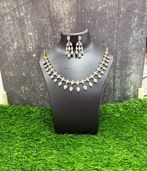 CZ Necklace Set