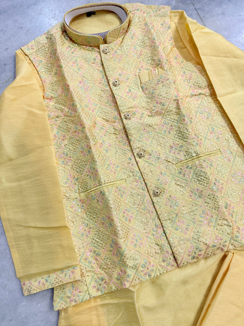 2 for $100 - Silk Men’s Modi Kurta Pyzama
