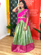 Teen/Adult Large - Semi Kanchipattu Brocade Lehanga Set