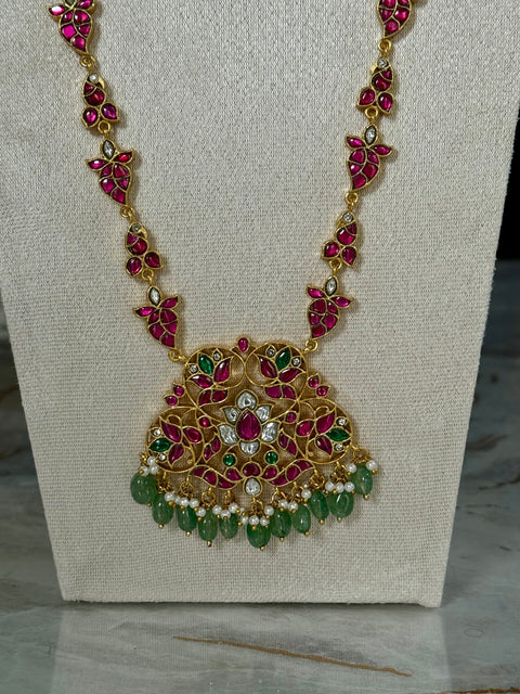 Pachi Kundan Jadau Necklace