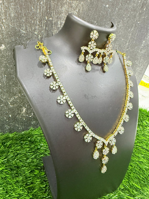 CZ Necklace Set