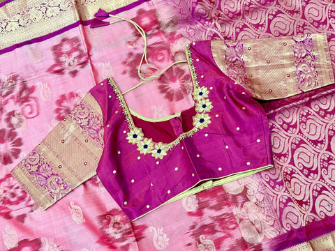 Pure Kanchipattu Ikkath Saree